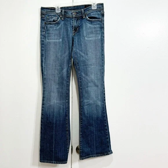 Citizens of Humanity Ingrid Low Waist Flare Jeans Size 27 - Picture 4 of 5